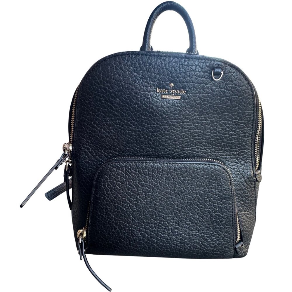 Kate Spade New York pebbled leather backpack purse